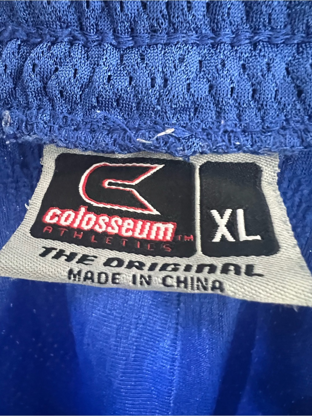 Vintage Colosseum University of Kentucky Wildcats Blue Basketball Shorts - Picture 6 of 12